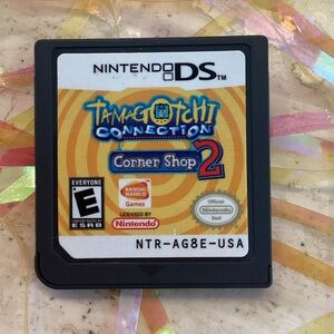 Tamagotchi Connection Corner Shop 2 Nintendo DS Game Authentic Bandai
